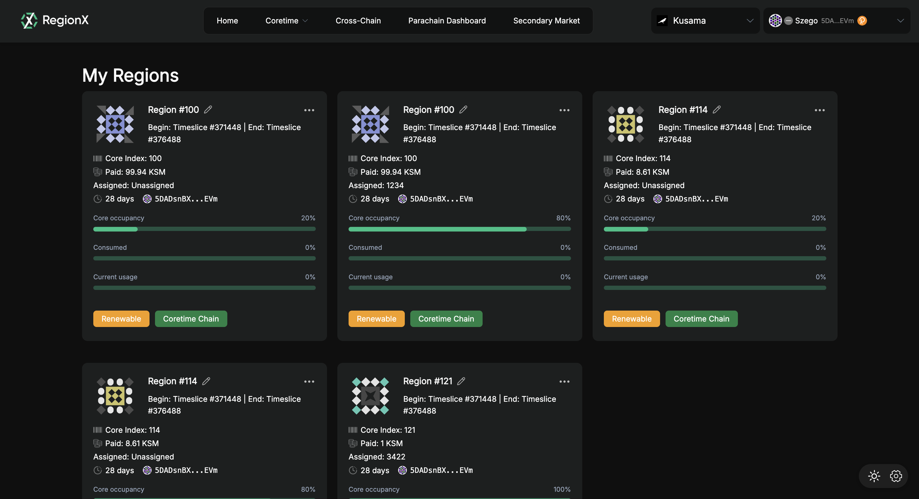 RegionX-regions-dashboard
